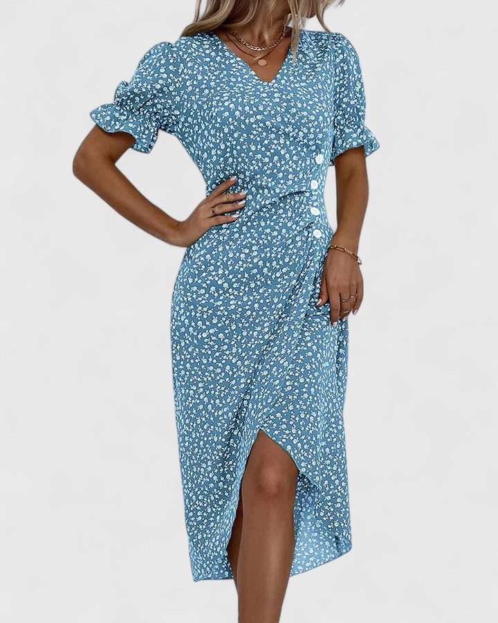 Comfortable summer dress for vacation and everyday wear – Loose dress for women
