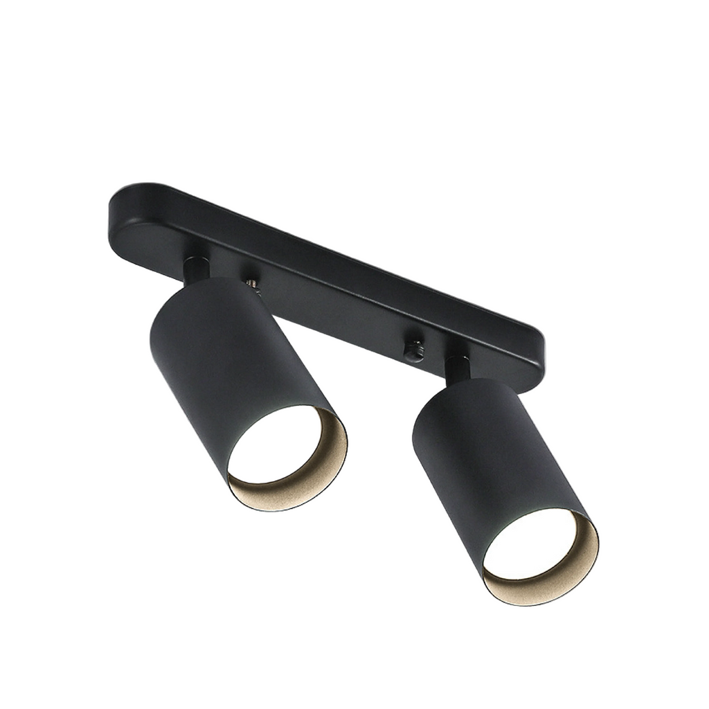 Drejbar Plafondspot med 2 Lyskilder til Indendørs Brug