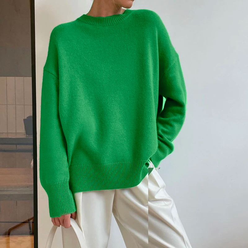Soft knit sweater for everyday comfort – Knit sweater for women