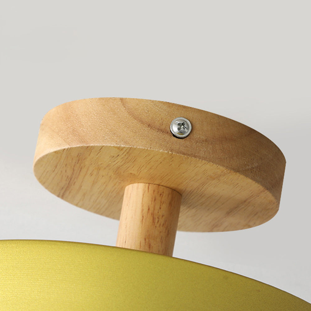 Plafondlampe med Neutral Udformning til Indendørs Brug