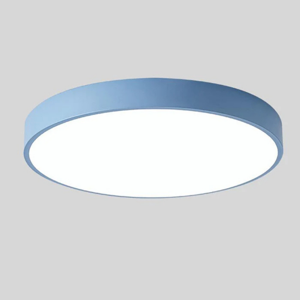 Warm ceiling lighting for living room and hallway – Ceiling lamp in wood with LED