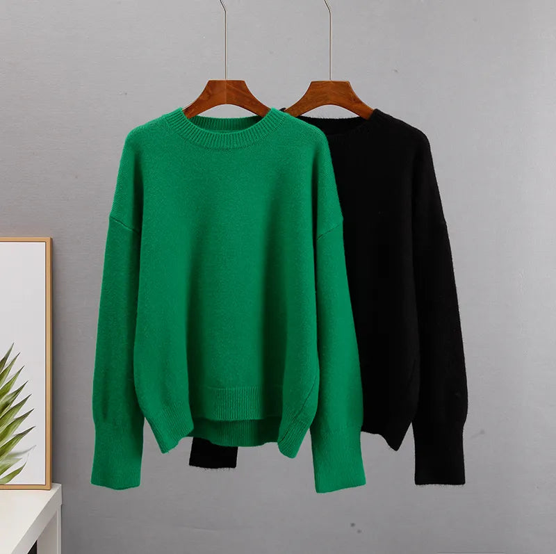 Soft knit sweater for everyday comfort – Knit sweater for women