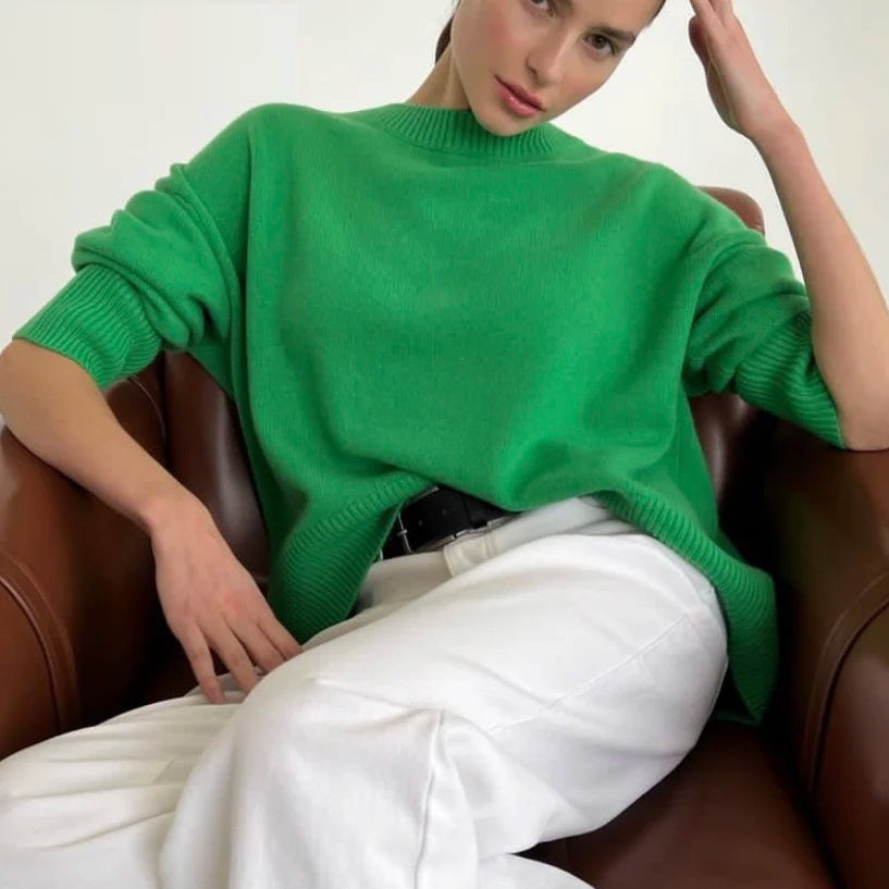 Soft knit sweater for everyday comfort – Knit sweater for women