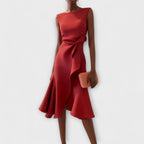 Stylish midi dress for work and parties – Dress for women