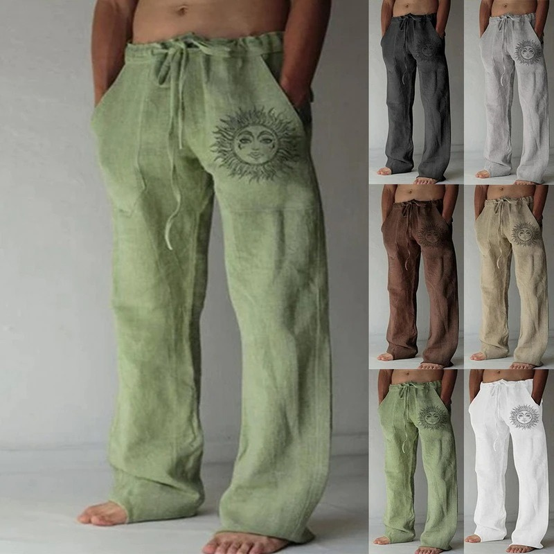 Streetwear pants for everyday use – Straight pants for men