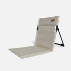 Comfortable Outdoor Seating for Camping and Picnics – Foldable Floor Chair with Backrest
