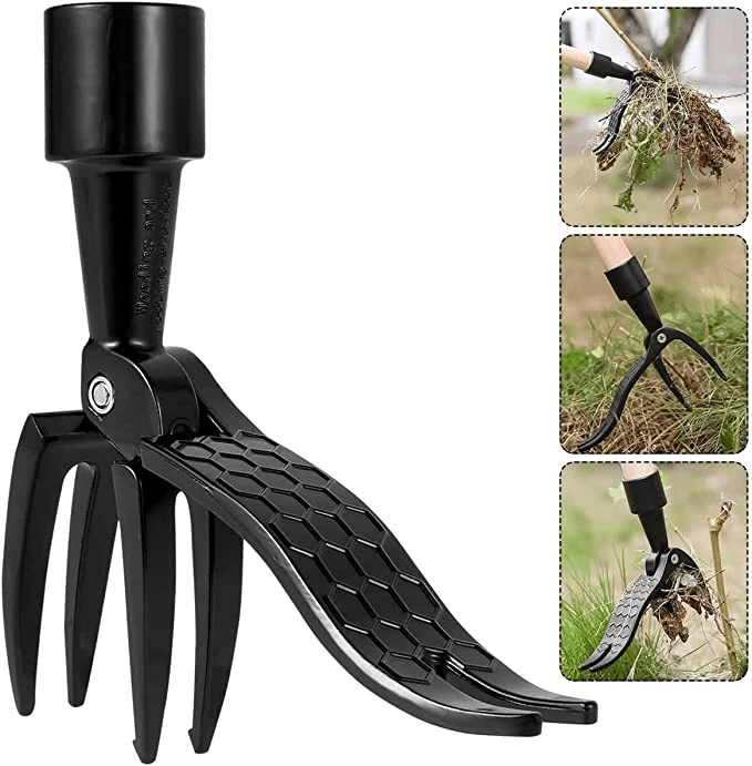 Easy Weed Removal for Garden Areas – Weed Puller with Root Removal Design