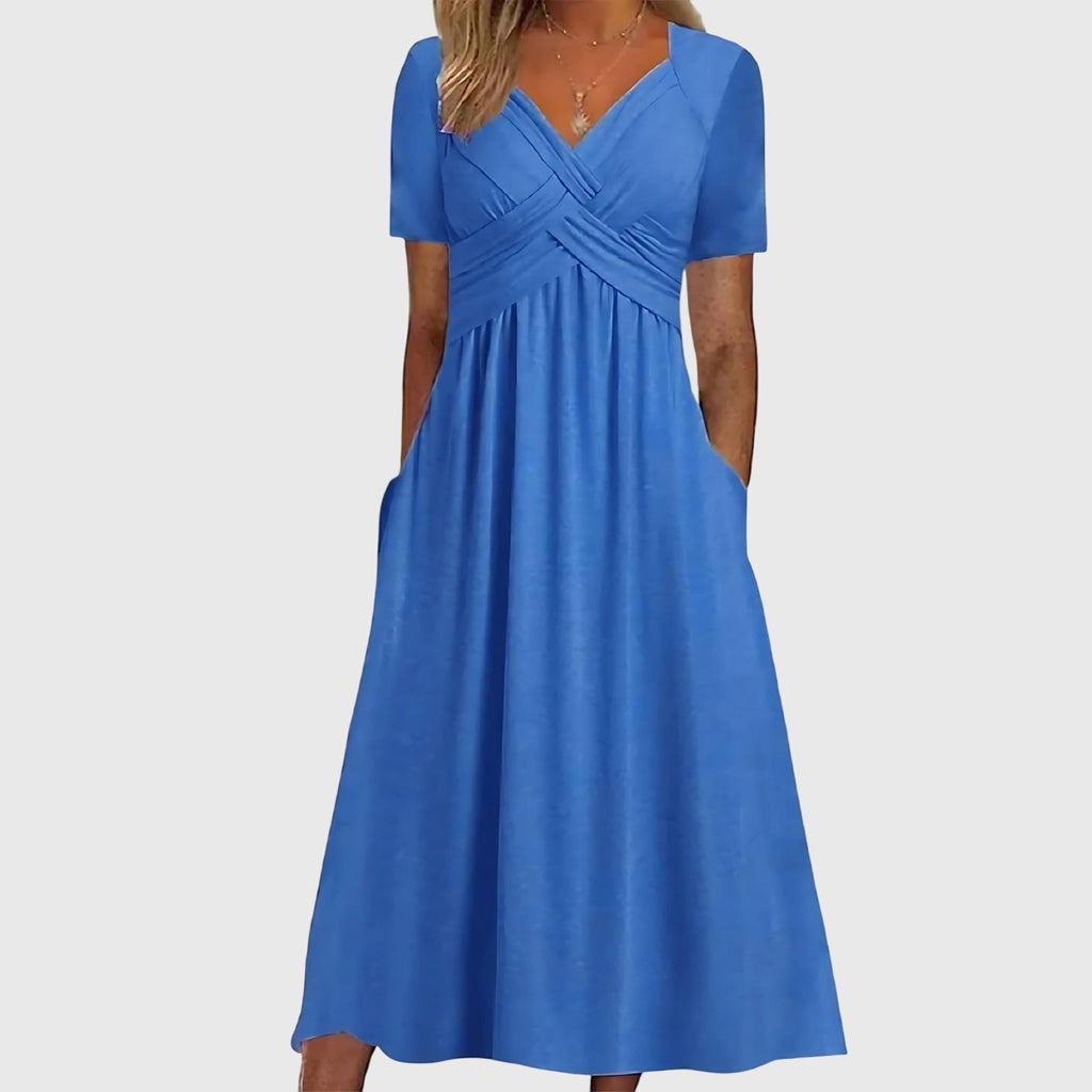 Fitted midi dress for parties and everyday wear – Midi dress for women