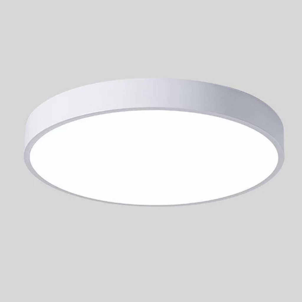 Warm ceiling lighting for living room and hallway – Ceiling lamp in wood with LED