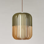 Natural ceiling lighting for living room and dining area – Pendant lamp in wood