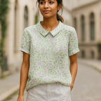 Floral blouse for everyday and parties – Printed blouse for women