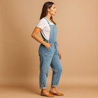 Relaxed outfit for everyday use – Denim overalls for women