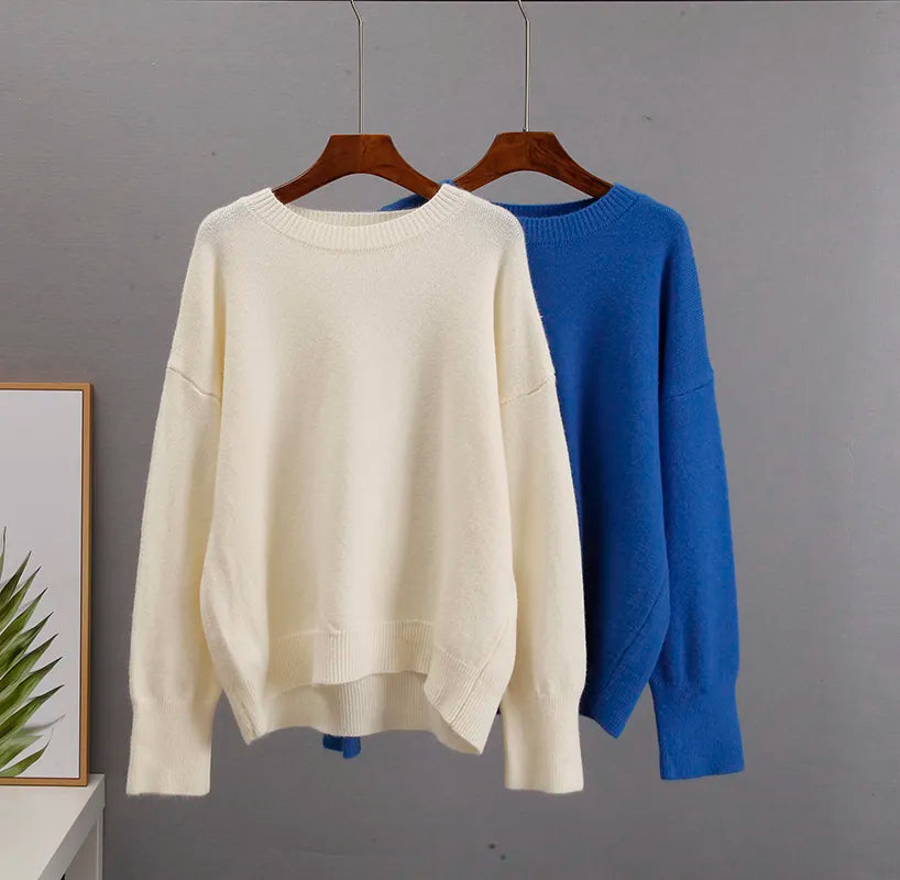 Soft knit sweater for everyday comfort – Knit sweater for women