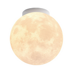 Plafondlampe med Måneinspireret Form til Indendørs Brug