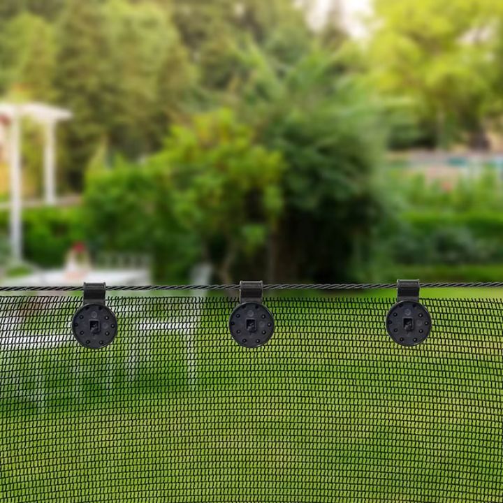 Secure Plant Support for Garden Netting – Weatherproof Garden Net Clips (50 Pack)