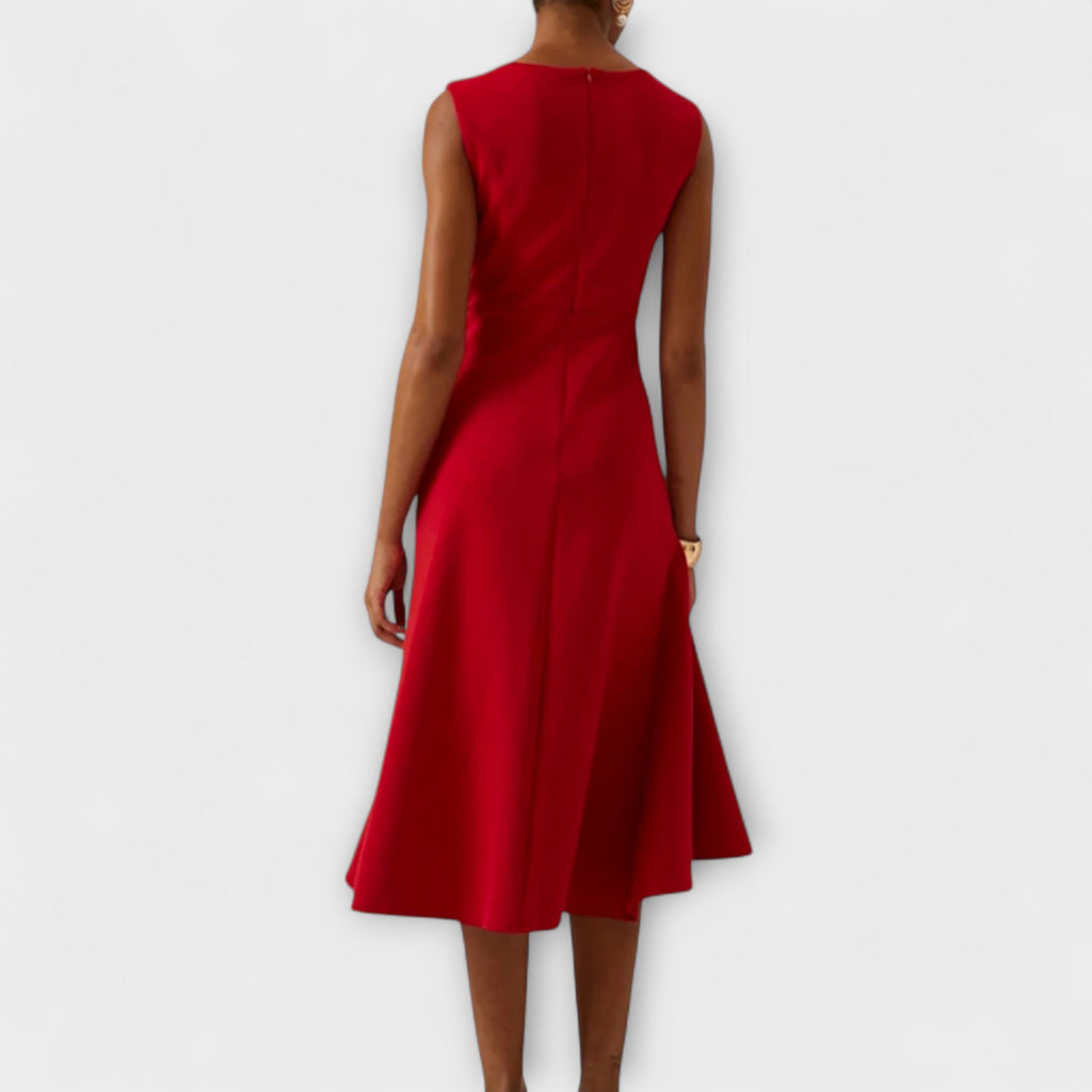 Stylish midi dress for work and parties – Dress for women
