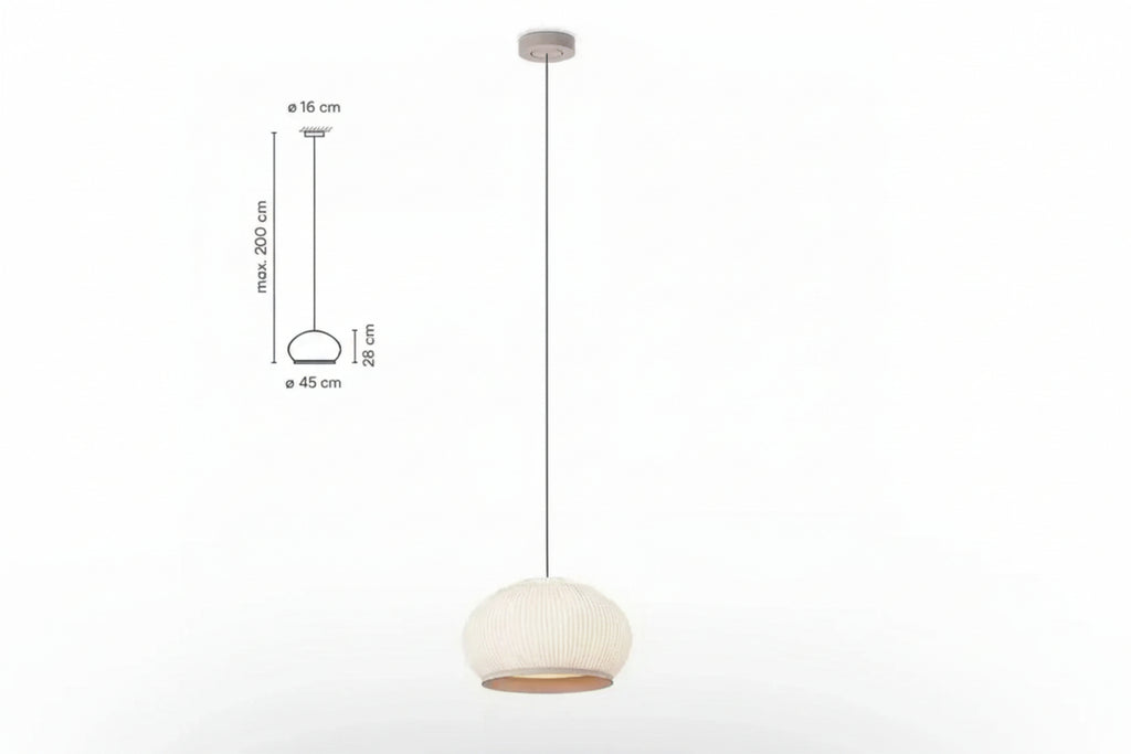 Japandi Pendellampe – Minimalistisk Design