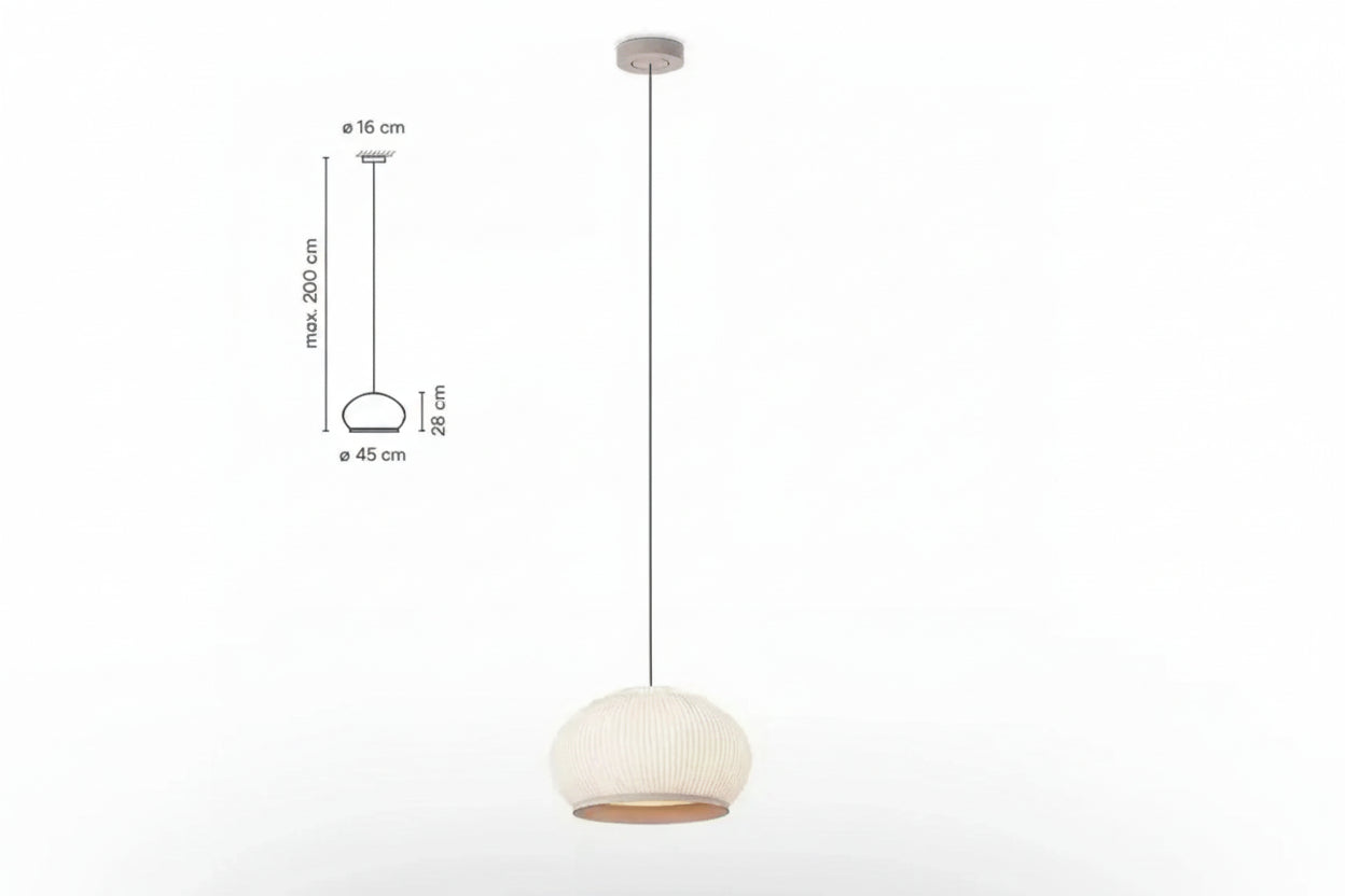 Japandi Pendellampe – Minimalistisk Design