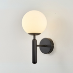 Round wall lighting for living room and hallway – Wall lamp with ball shape in Nordic style
