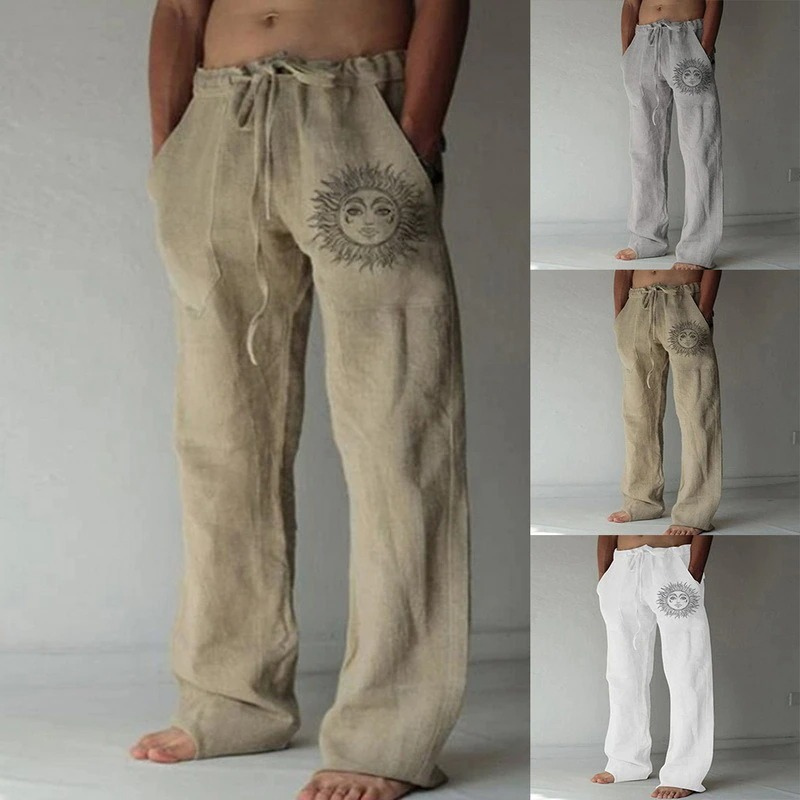Streetwear pants for everyday use – Straight pants for men