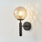 Round wall lighting for living room and hallway – Wall lamp with ball shape in Nordic style