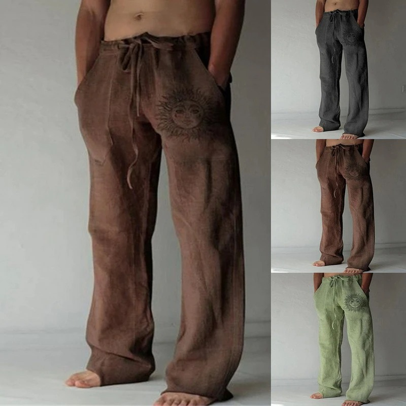 Streetwear pants for everyday use – Straight pants for men