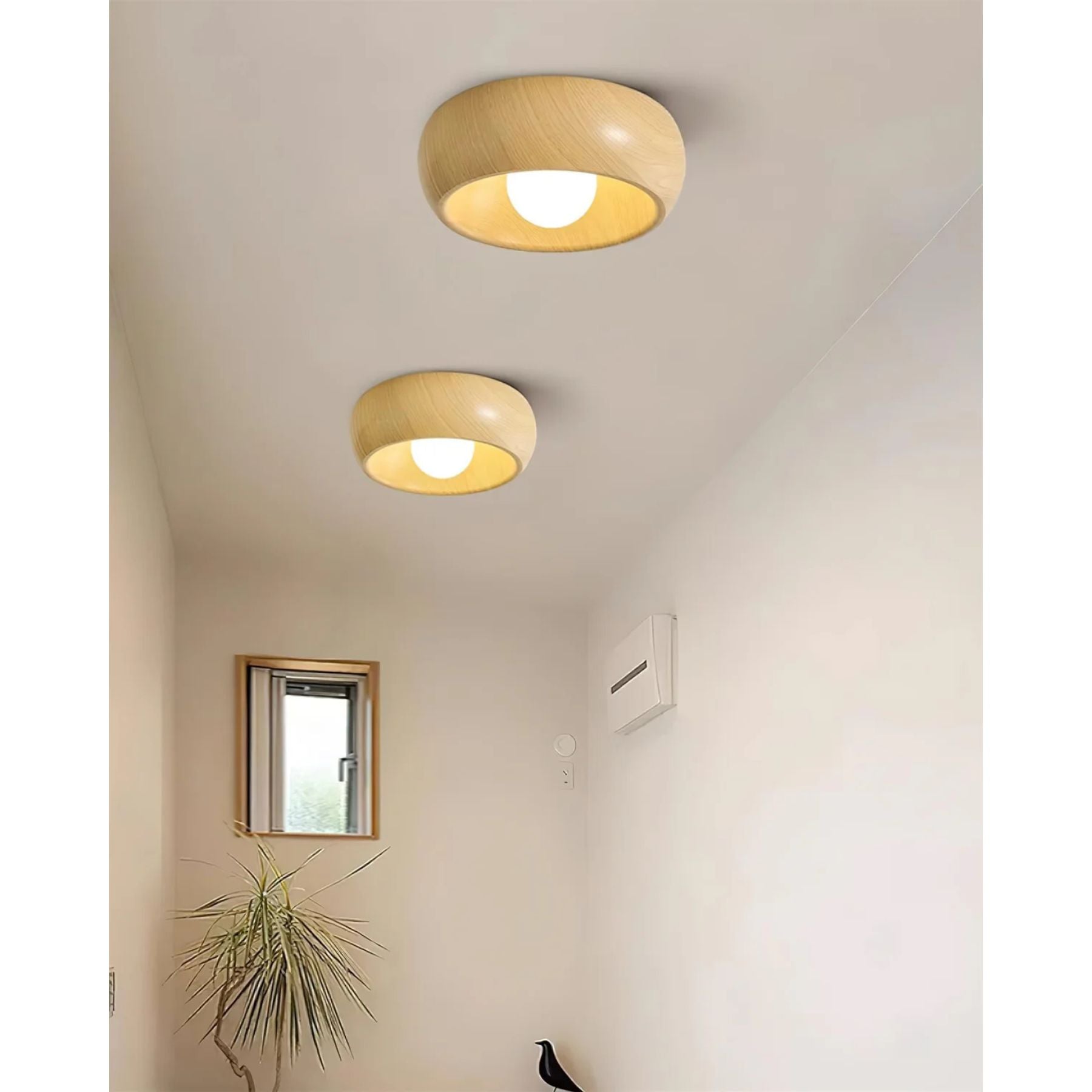 Plafondlampe i Japandi Stil – Enkel og Roligt Design