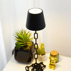 Bordlampe med Lyskæde til Indendørs Brug