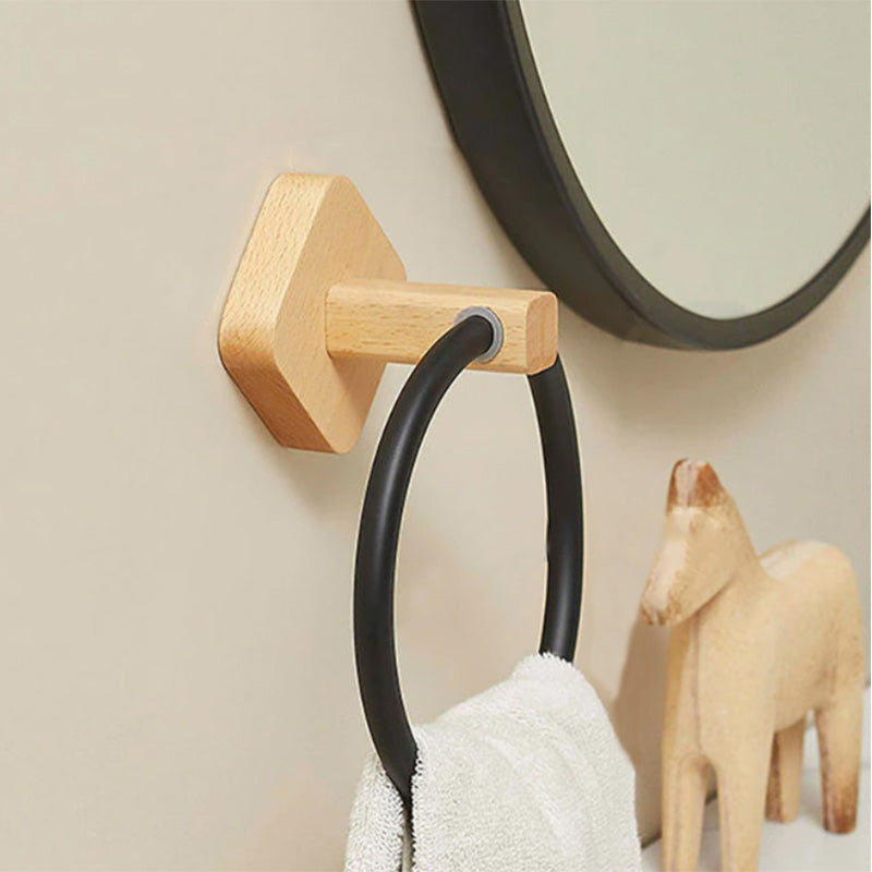 Towel ring for bathroom for indoor use