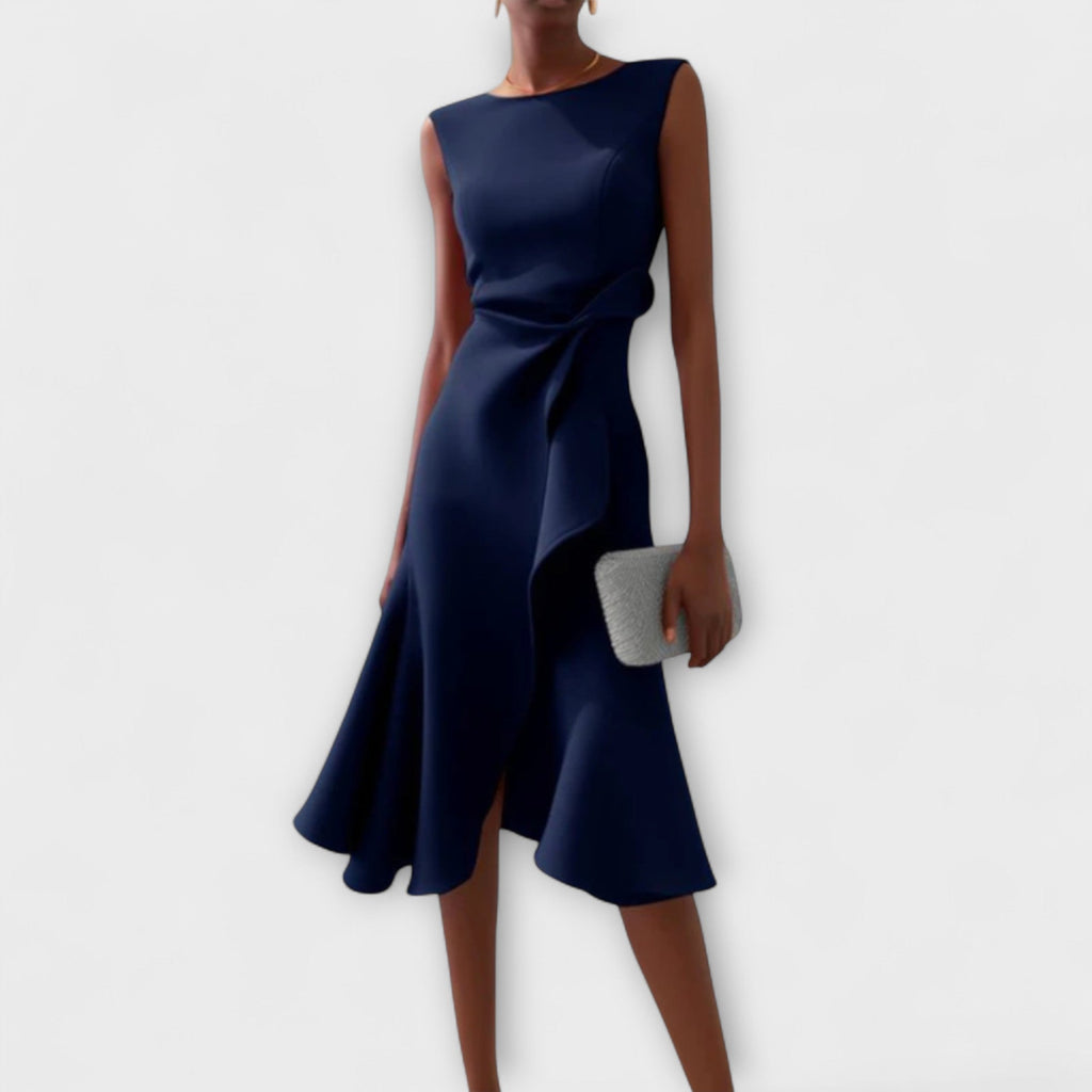 Stylish midi dress for work and parties – Dress for women