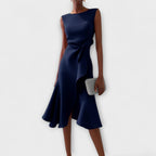Stylish midi dress for work and parties – Dress for women