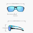 Clear Vision for Sports and Outdoor Activities – Polarized Sports Sunglasses with UV400 Protection