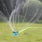 Efficient Lawn Watering for Garden Areas – 360° Rotating Lawn Sprinkler with Pressure Control