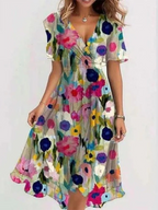 Loose summer dress for vacation and everyday wear – Comfortable dress for women