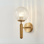 Round wall lighting for living room and hallway – Wall lamp with ball shape in Nordic style