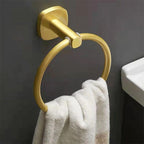 Towel ring for bathroom for indoor use