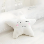 Plush decorative pillow for indoor use