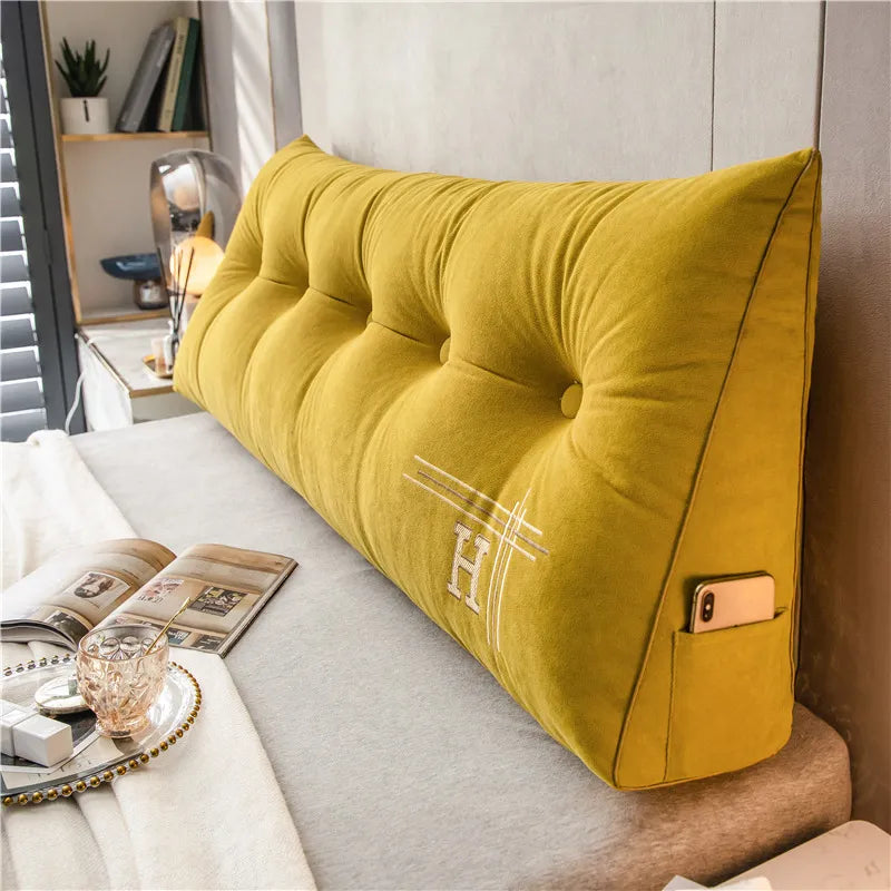 Large decorative cushion for indoor use