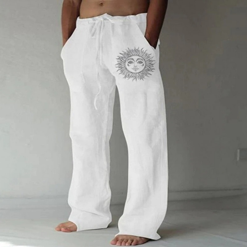 Streetwear pants for everyday use – Straight pants for men