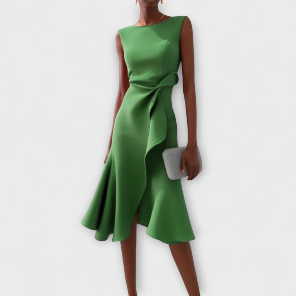 Stylish midi dress for work and parties – Dress for women