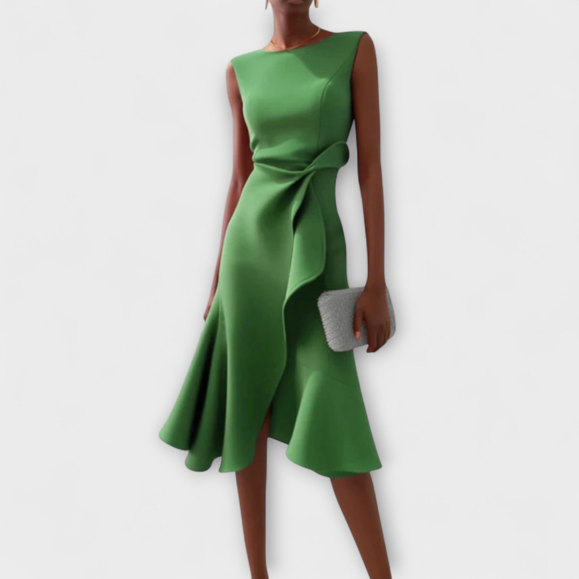 Stylish midi dress for work and parties – Dress for women
