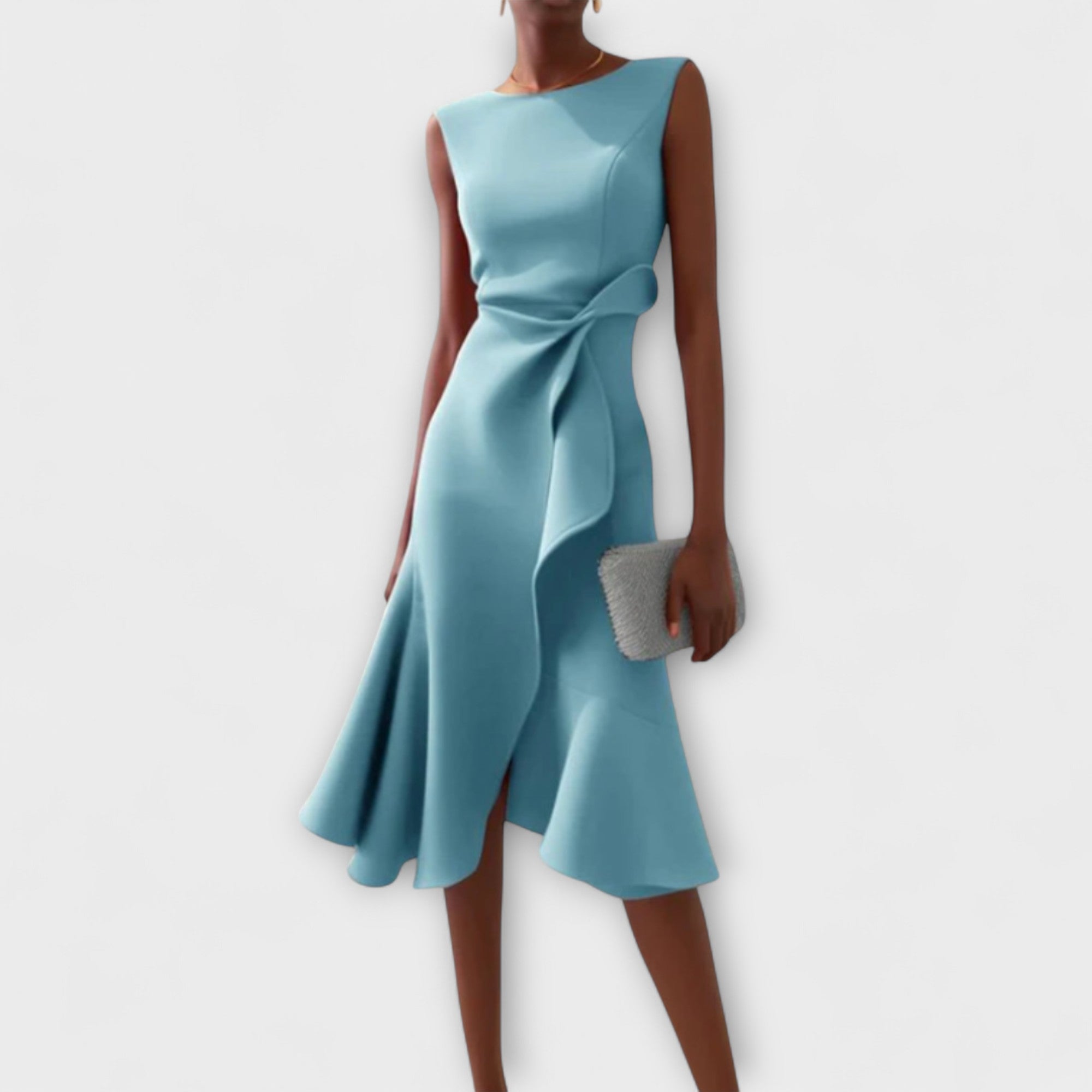 Stylish midi dress for work and parties – Dress for women