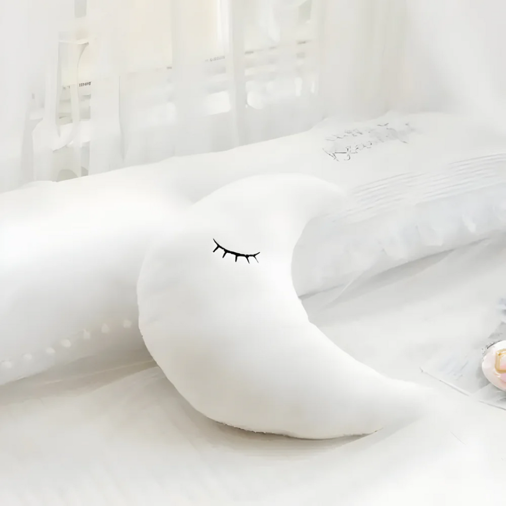 Plush decorative pillow for indoor use