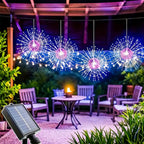Decorative Outdoor Lighting for Garden and Pathways – Solar Fireworks LED Lights