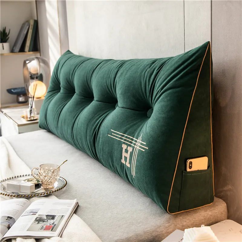 Large decorative cushion for indoor use