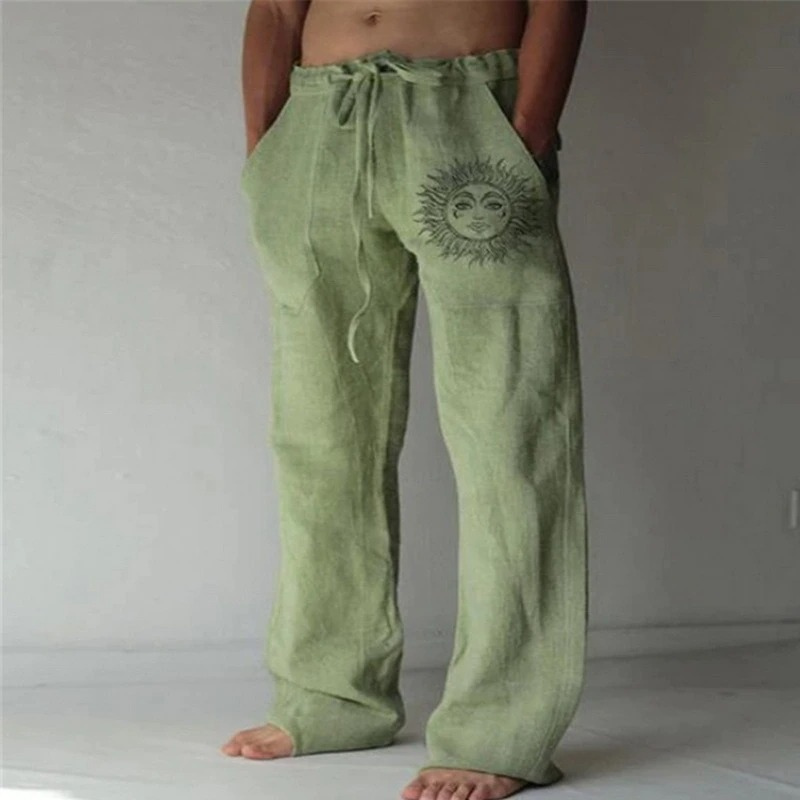 Streetwear pants for everyday use – Straight pants for men