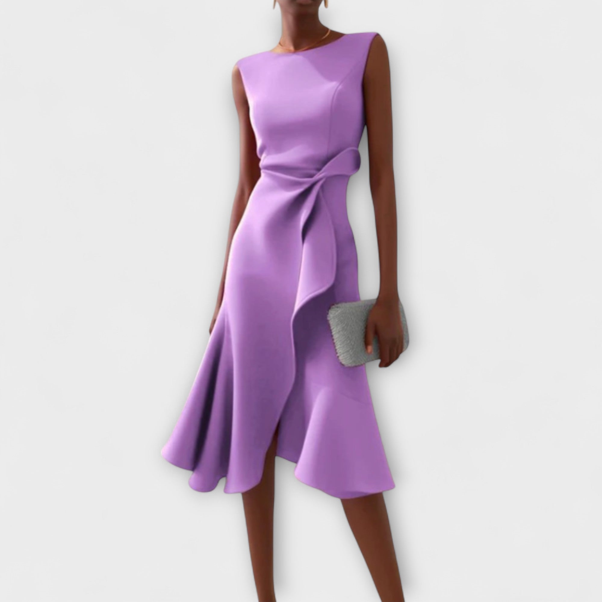 Stylish midi dress for work and parties – Dress for women