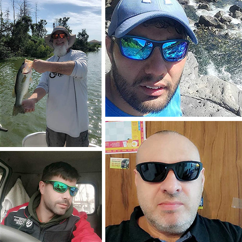 Clear Vision for Sports and Outdoor Activities – Polarized Sports Sunglasses with UV400 Protection