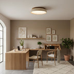 Plafondlampe med Lukket Konstruktion til Indendørs Brug