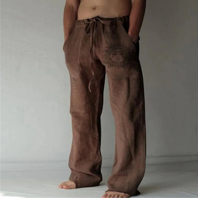 Streetwear pants for everyday use – Straight pants for men